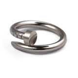 Пръстен пирон медицинска стомана - 2 цвята