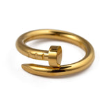 Пръстен пирон медицинска стомана - 2 цвята