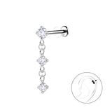 Сребърни Обеци Spark Link S925