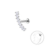 Сребърни Обеци Вега S925