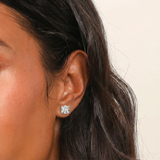 Сребърни Обеци Блясък S925