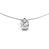 Сребърно колие диамант S925 Silver