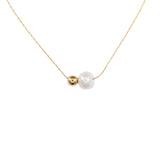 Нежно Колие Перла Elegance - 2 цвята