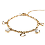 Мека Гривна Bella със седеф - 2 цвята