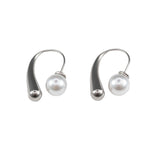 Сребристи перли с екстравагантен дизайн