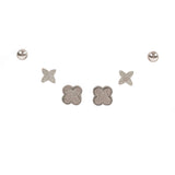 Сет Обеци Елеганс 6 бр в 2 Цвята