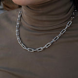 Колие Синджир с 16К Позлата в 2 Цвята