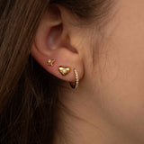 Сет от 4 Сребърни Обеци Сияние S925 с 18К Златно Покритие