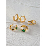 Сет обеци Everyday с 18К златно покритие в различни стилове и размери, идеални за всекидневно носене.