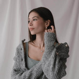 Двойно Сребристо Сърце Bella