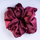 Голямо сатенено скрънчи-red