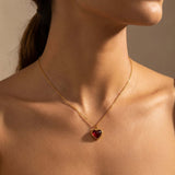 Златисто Колие Любов в 2 Цвята с 18К Златно Покритие