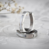 Сребристи обеци седеф