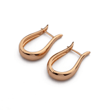 Обеци Alyssa в Розово Злато