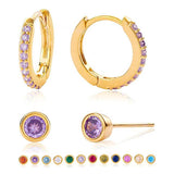 Сребърни обеци 4бр. S925 Silver