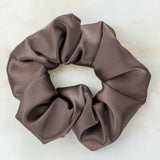 Скрънчи за коса (малко) цвят тъмно кафяв