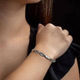 Сребриста Двойна Змийска Плетка