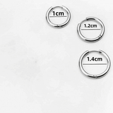 Сребристи халки 3 бр