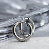 Сребристи обеци халки