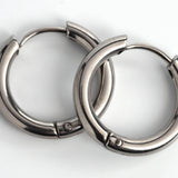 Сребристи обеци халки