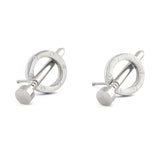 Обеци Пирон Медицинска Стомана - 2 цвята