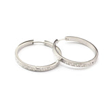 Сребристи обеци Verse