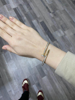 Гривна с камъни Пирон - 2 цвята