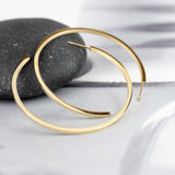 Златисти големи халки