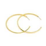 Златисти големи халки