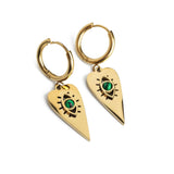 Златисти Обеци Aurora с 18к Златно Покритие