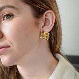 Златисти Обеци Dream с 16к Златно Покритие