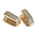 Златисти Обеци Harmony с 14к Златно Покритие