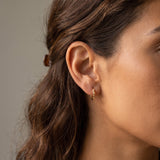 Пиърсинг обеца плетена халка Braided Hoop
